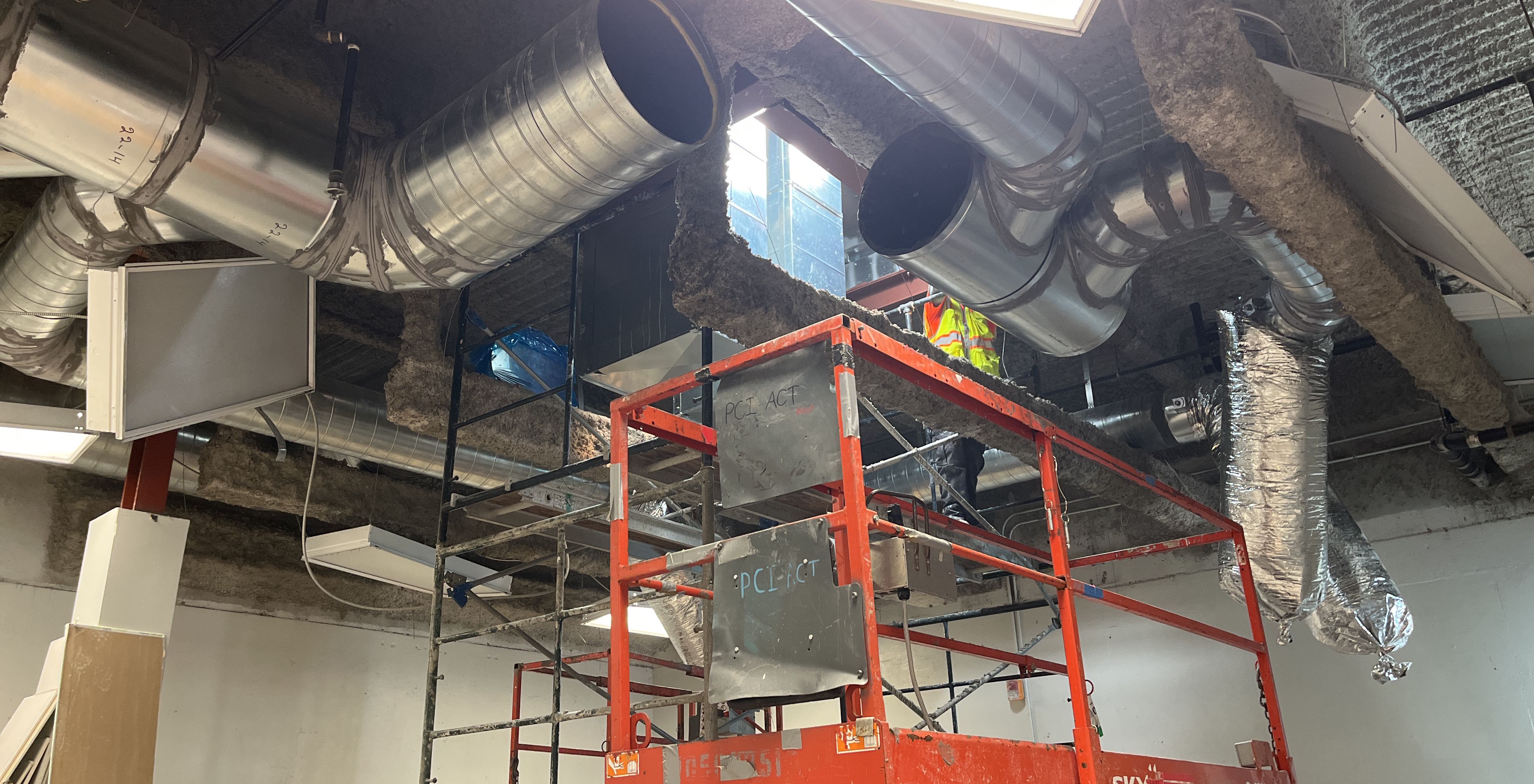 Educational Facility Zoning System Installation with VAV Boxes
